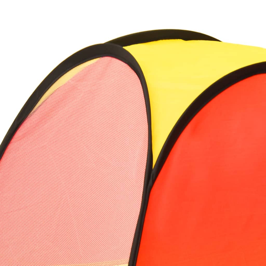 vidaXL Tente de jeu pour enfants 250 balles Multicolore 255x80x100 cm