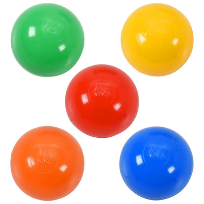 vidaXL Tente de jeu pour enfants avec 250 balles Rose 301x120x128 cm