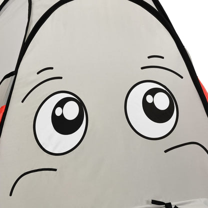 vidaXL Tente de jeu pour enfants 250 balles Éléphant Gris 174x86x101cm