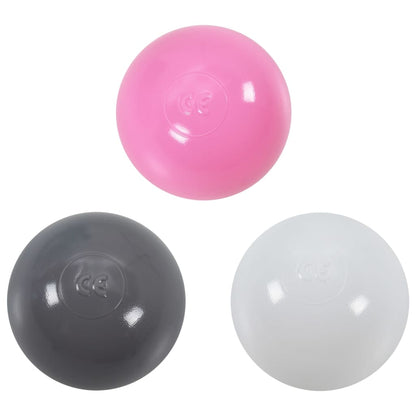 vidaXL Tente de jeu pour enfants avec 250 balles Rose 70x112x70 cm