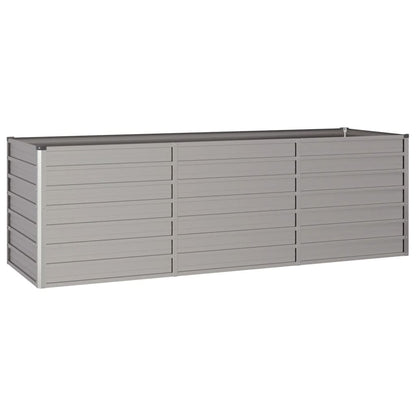 vidaXL Lit surélevé de jardin rouillé 240x80x77 cm acier corten