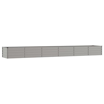 vidaXL Lit surélevé de jardin rouillé 480x80x45 cm acier corten