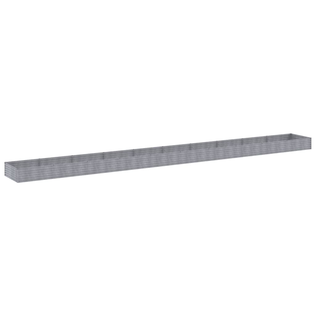 vidaXL Lit surélevé de jardin 960x100x36 cm acier corten