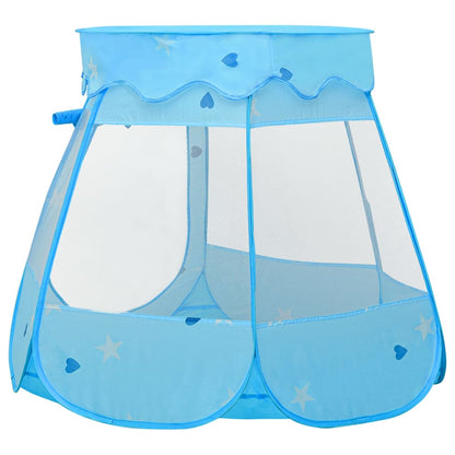 vidaXL Tente de jeu pour enfants Bleu 102x102x82 cm