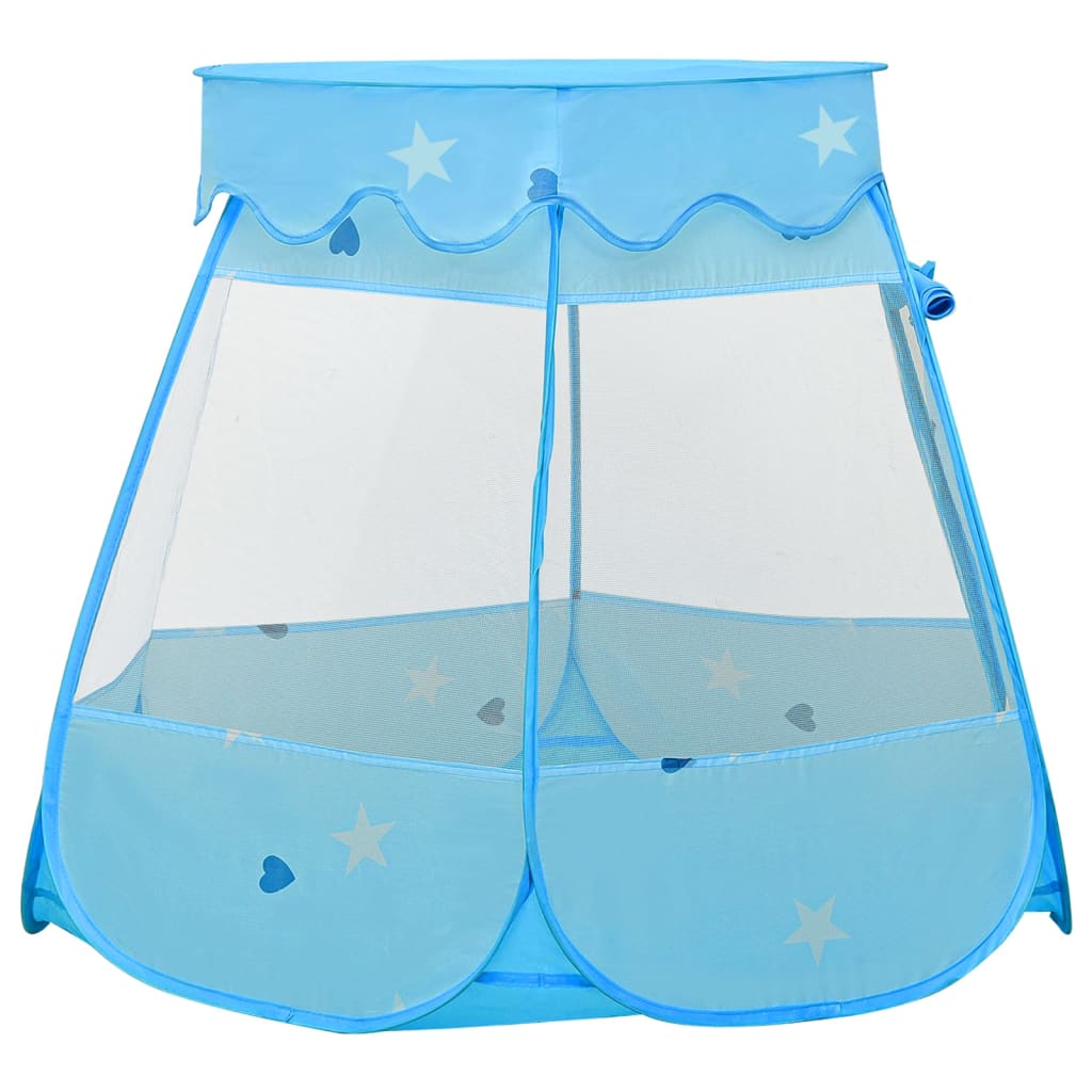 vidaXL Tente de jeu pour enfants Bleu 102x102x82 cm