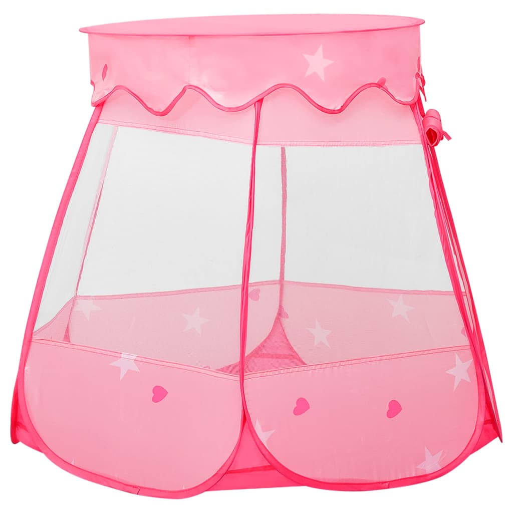 vidaXL Tente de jeu pour enfants Rose 102x102x82 cm
