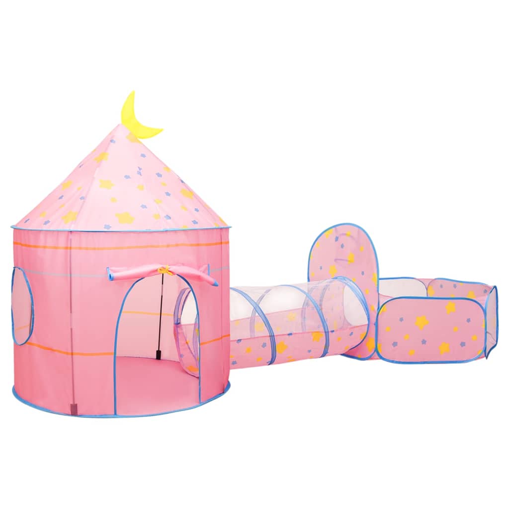 vidaXL Tente de jeu pour enfants Rose 301x120x128 cm