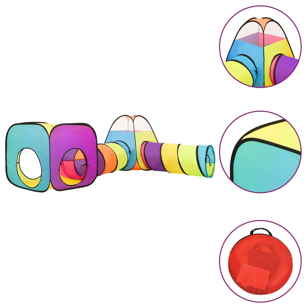 vidaXL Tente de jeu pour enfants Multicolore 190x264x90 cm