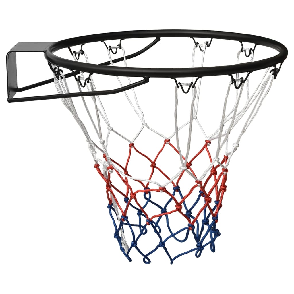 vidaXL Cerceau de basket Noir 45 cm Acier