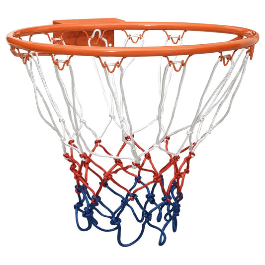 vidaXL Cerceau de basket Orange 39 cm Acier