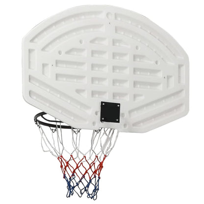 vidaXL Panneau de basket-ball Blanc 90x60x2 cm Polyéthylène