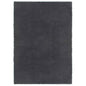 vidaXL Tapis rectangulaire Anthracite 160x230 cm Coton