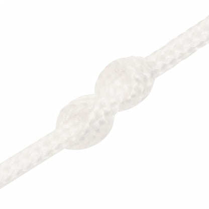 vidaXL Corde de bateau Blanc complet 2 mm 25 m Polypropylène