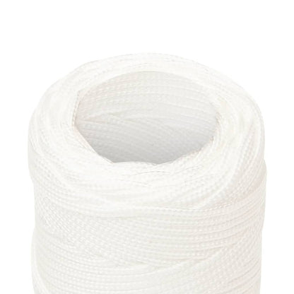 vidaXL Corde de bateau Blanc complet 2 mm 50 m Polypropylène