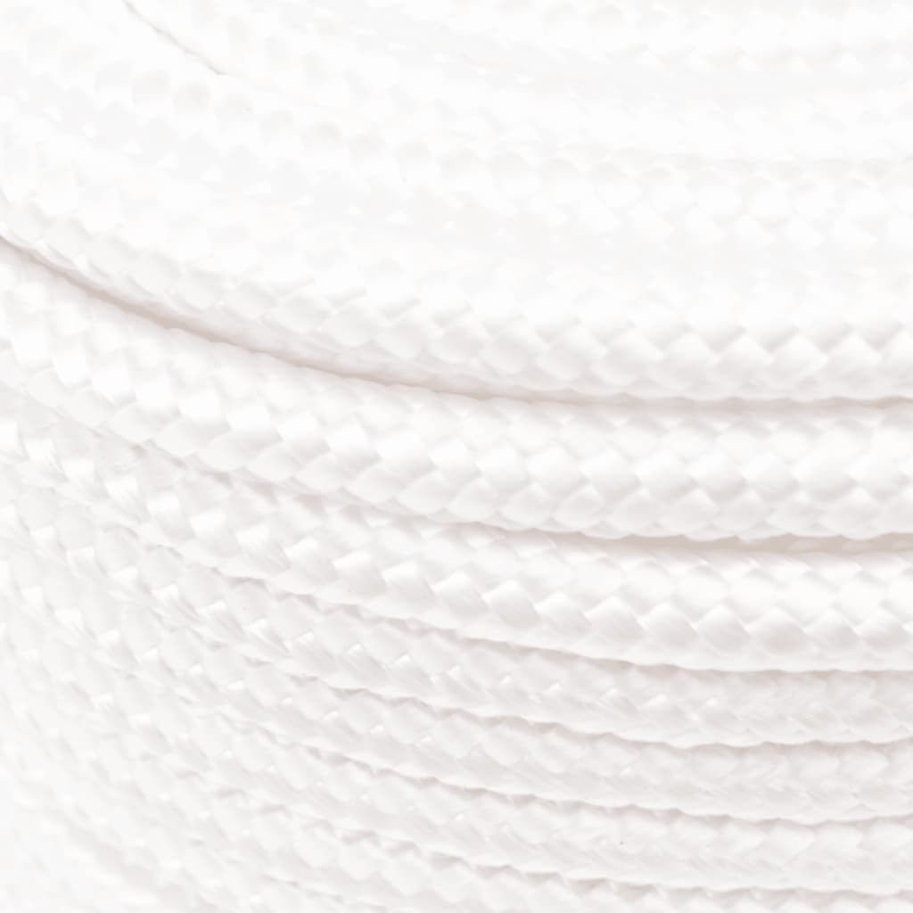 vidaXL Corde de bateau Blanc complet 12 mm 250 m Polypropylène