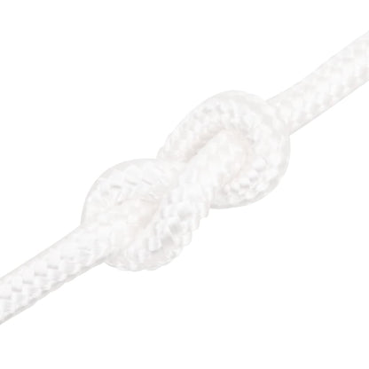 vidaXL Corde de bateau Blanc complet 16 mm 250 m Polypropylène