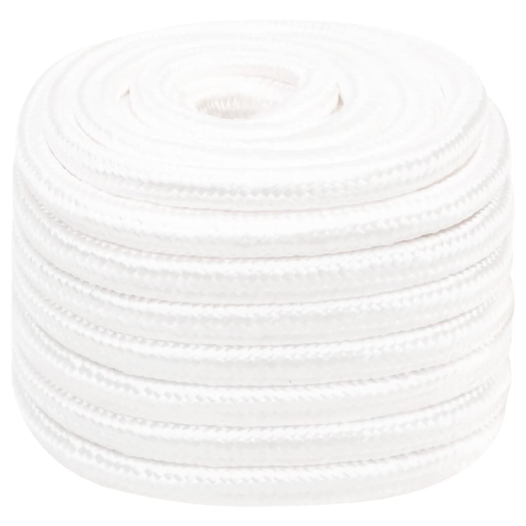vidaXL Corde de bateau Blanc complet 20 mm 100 m Polypropylène