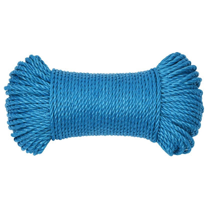 vidaXL Corde de travail Bleu 3 mm 500 m Polypropylène