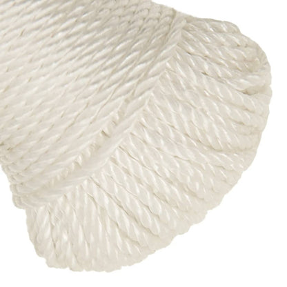 vidaXL Corde de travail Blanc 3 mm 500 m polypropylène