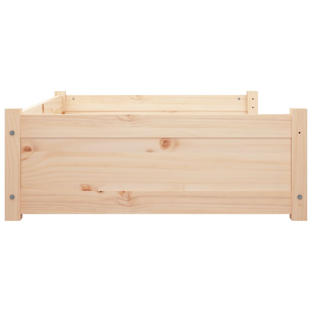 vidaXL Lit pour chien 95,5x65,5x28 cm Bois de pin solide