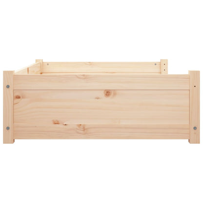 vidaXL Lit pour chien 95,5x65,5x28 cm Bois de pin solide