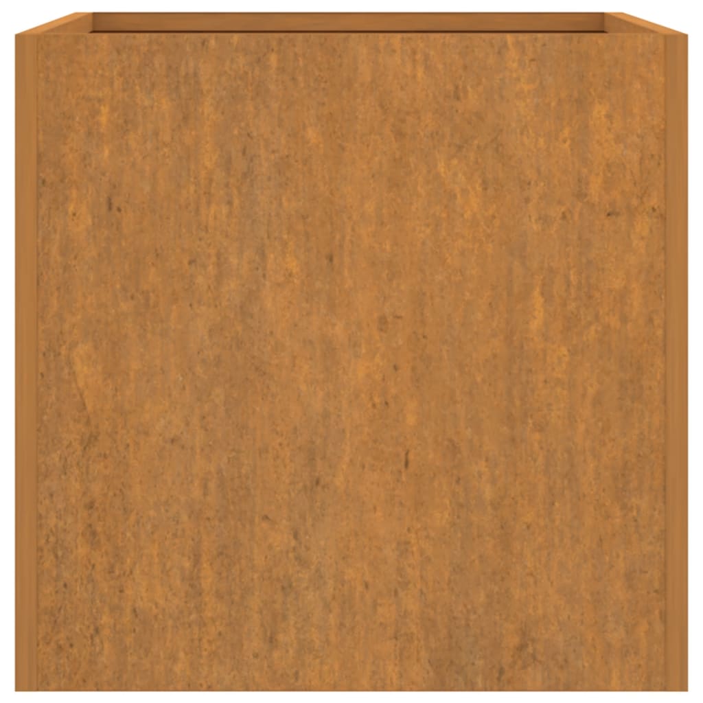 vidaXL Jardinière 62x47x46 cm acier corten