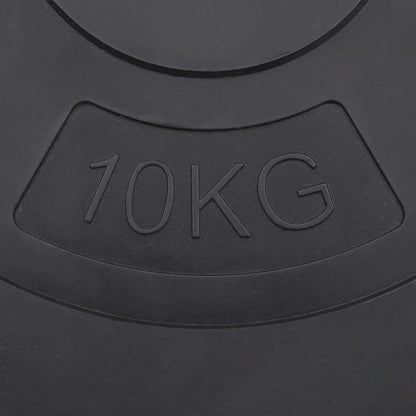 vidaXL Plaques de poids 4 pcs 30 kg Béton