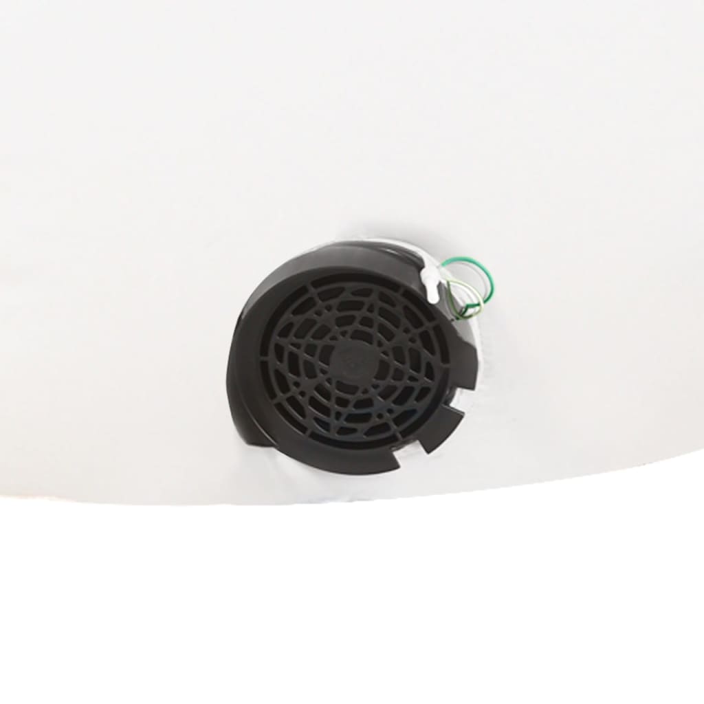 vidaXL Porte voûtée gonflable de Noël avec LED 380 cm