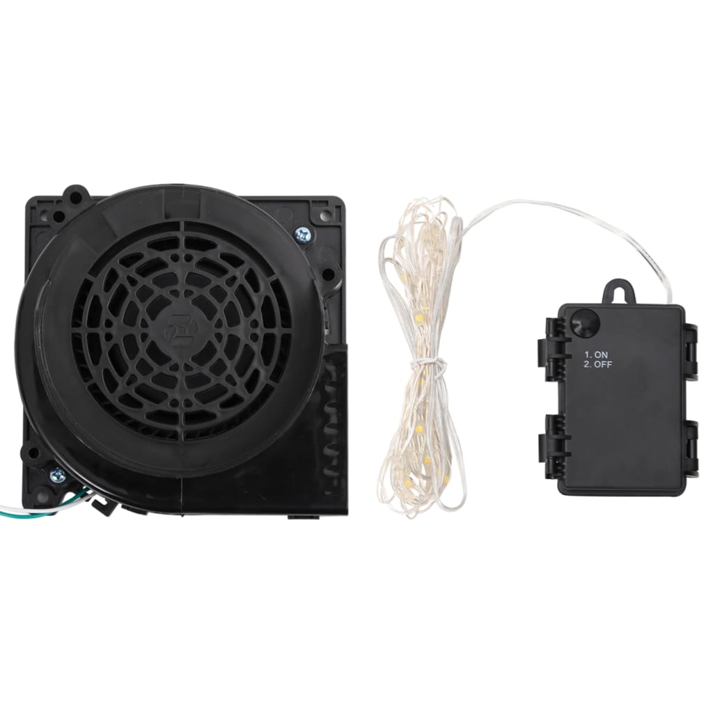 vidaXL Porte voûtée gonflable de Noël avec LED 380 cm