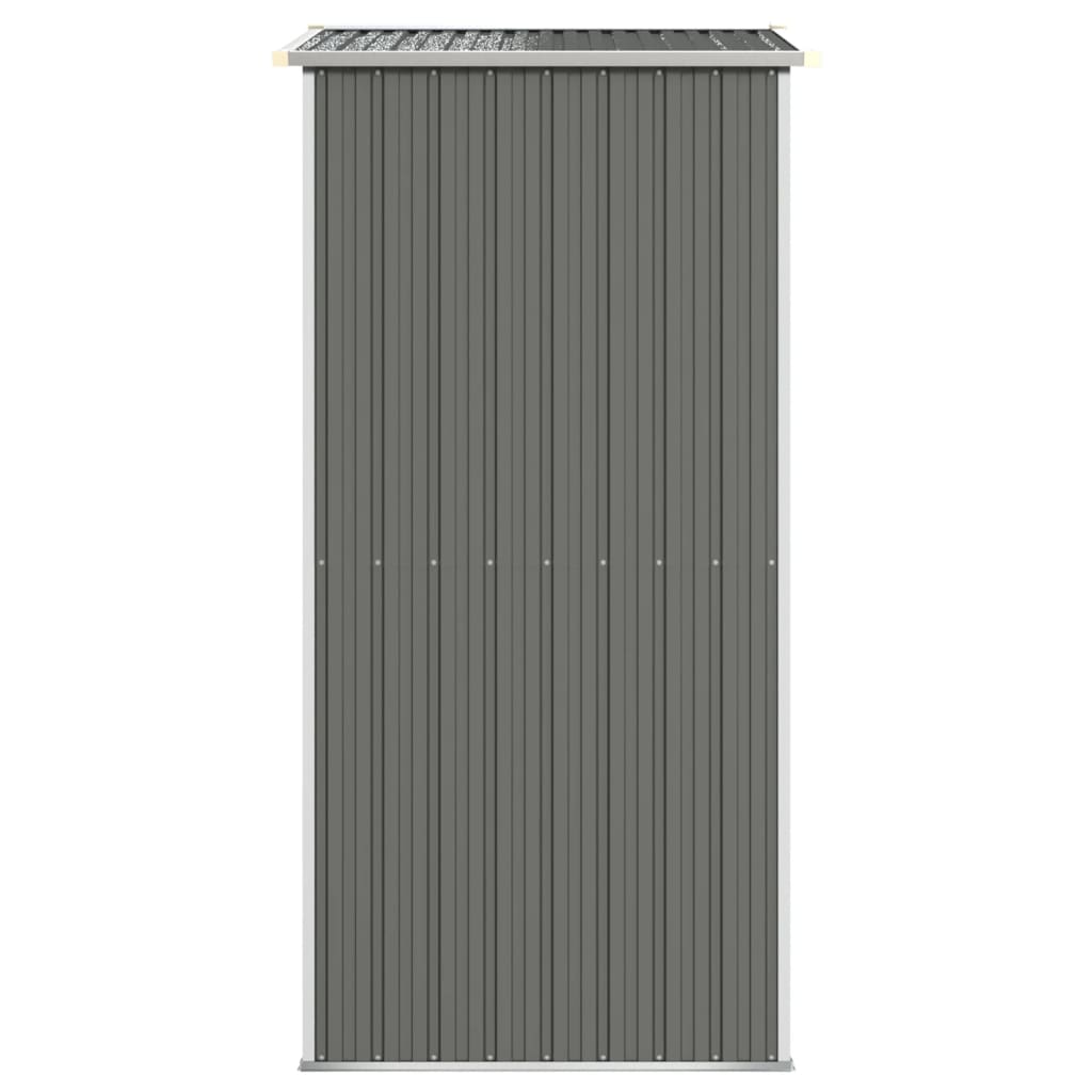 vidaXL Abri de jardin Gris clair 192x108x223 cm Acier galvanisé