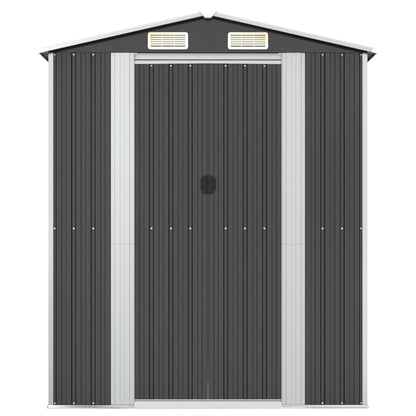 vidaXL Abri de jardin Anthracite 192x108x223 cm Acier galvanisé