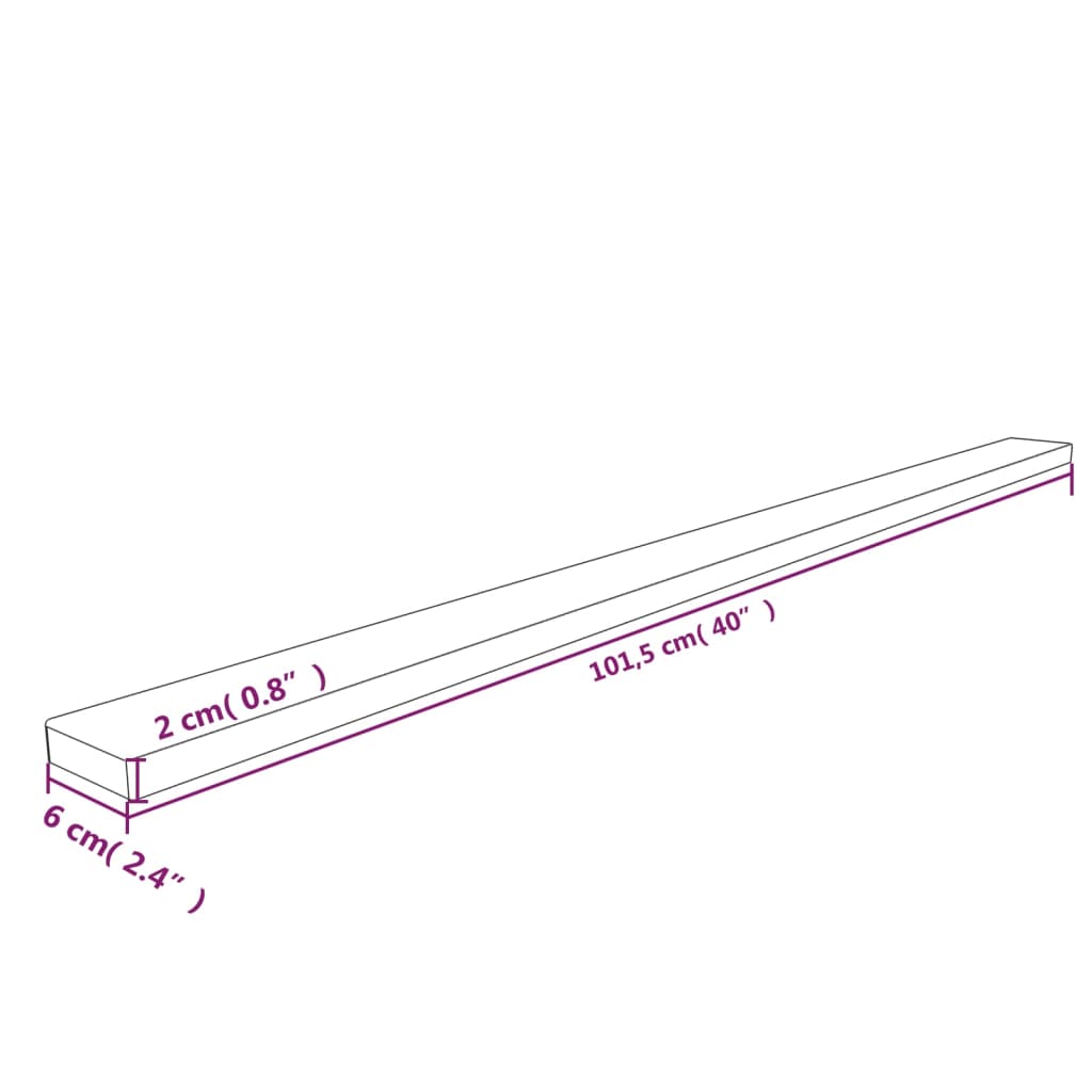 vidaXL Protecteurs d'angle 2 pcs Jaune et noir 6x2x101,5 cm PU