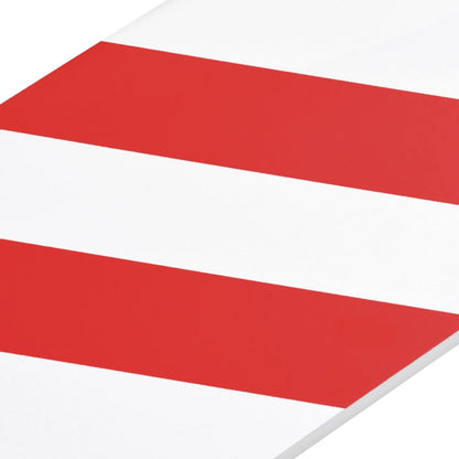 vidaXL Protecteurs de mur 6 pcs Rouge et blanc 50x20x2 cm Mousse EVA