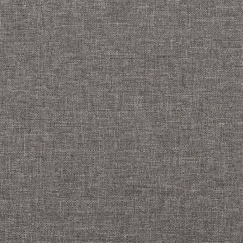 vidaXL Coussins décoratifs 2 pcs Gris foncé 40x40 cm Tissu