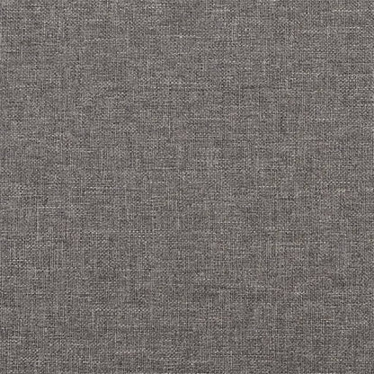 vidaXL Coussins décoratifs 2 pcs Gris foncé 40x40 cm Tissu
