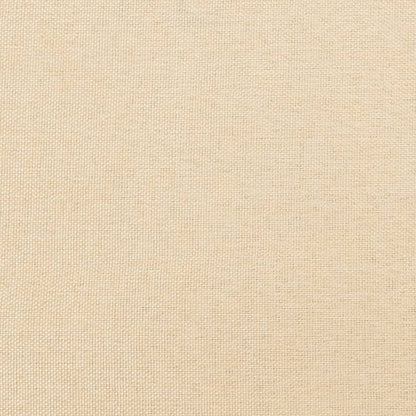 vidaXL Coussins décoratifs 2 pcs Crème 40x40 cm Tissu