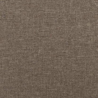 vidaXL Coussins décoratifs 2 pcs Taupe 40x40 cm Tissu