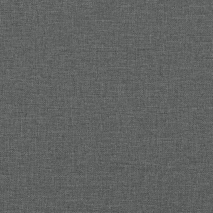 vidaXL Coussins décoratifs 2 pcs Gris foncé Ø15x50 cm Tissu