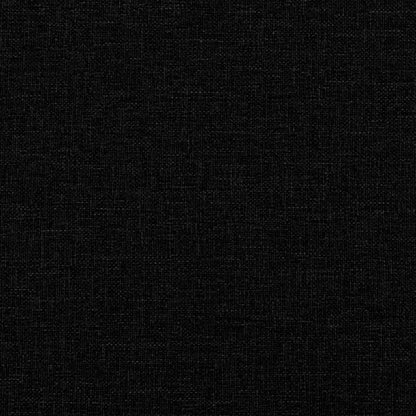 vidaXL Coussins décoratifs 2 pcs Noir Ø15x50 cm Tissu