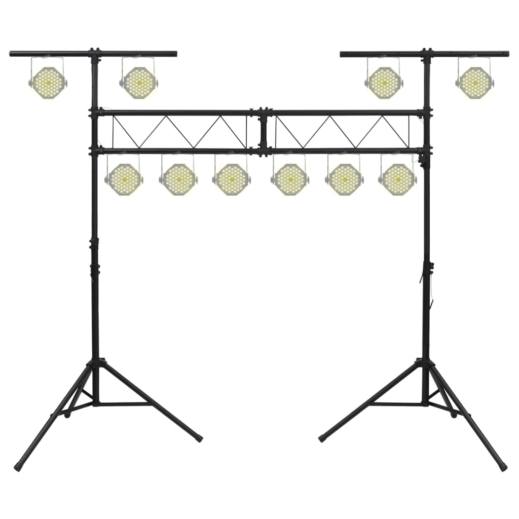 vidaXL Support de lampe 338x115x(180-300) cm Acier