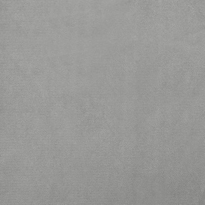 vidaXL Lit pour chien gris clair 70x40x24 cm velours
