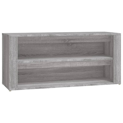 vidaXL Étagère à chaussures Sonoma gris 100x35x45 cm Bois d'ingénierie
