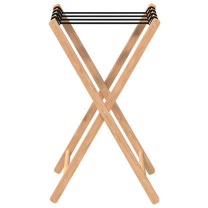 vidaXL Porte-bagages 68,5x38x58 cm bambou