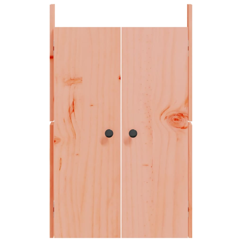 vidaXL Portes de cuisine d'extérieur 2 pcs bois massif douglas