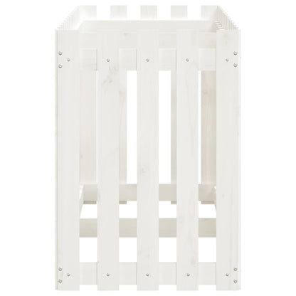 vidaXL Lit surélevé de jardin design de clôture 150x50x70cm pin massif