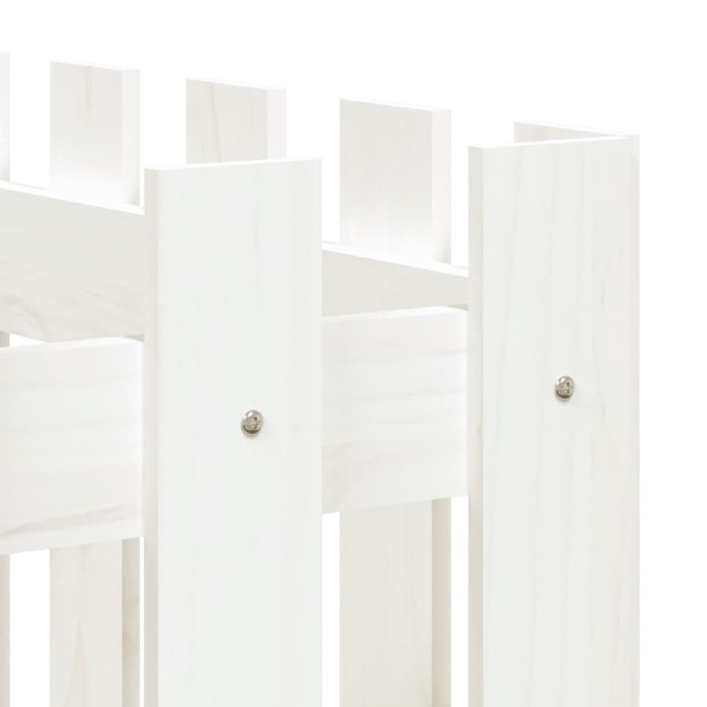 vidaXL Lit surélevé de jardin design de clôture 150x50x70cm pin massif