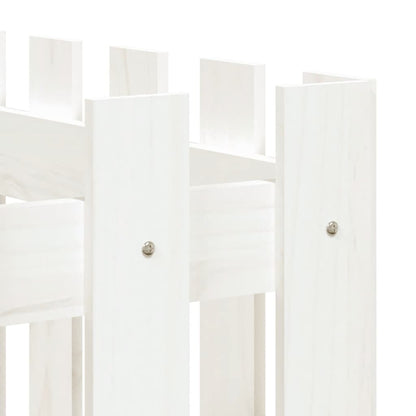 vidaXL Lit surélevé de jardin design de clôture 150x50x70cm pin massif