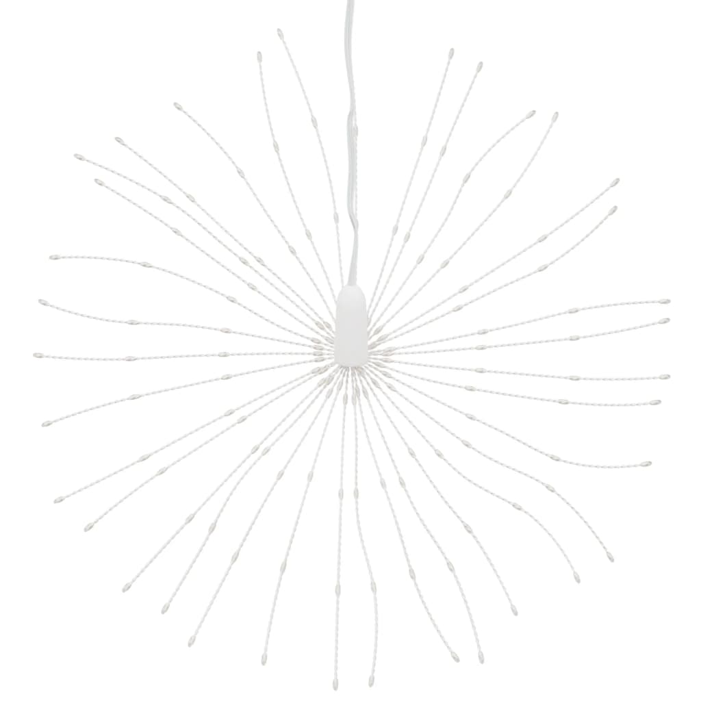 vidaXL Étoile rayonnante de Noël 140 LED bleu 17 cm