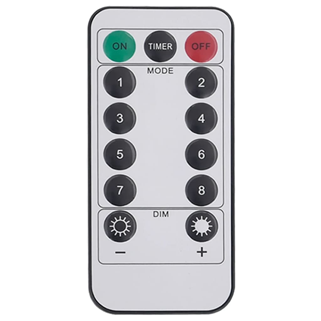 vidaXL Étoile rayonnante de Noël 140 LED 4 pcs multicolore 17 cm