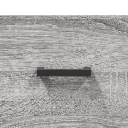 vidaXL Banc à chaussures sonoma gris 102x35x55 cm bois d'ingénierie